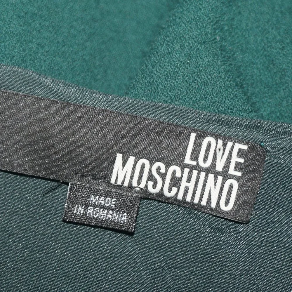 Love Moschino Cap Sleeve Gold Zipper Dress 2 - Picture 5 of 10